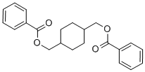 1,4-环己烷二甲醇二苯甲酸酯 结构式
