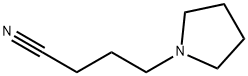 1-吡咯烷基丁腈 结构式