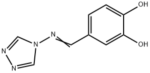 1,2-Benzenediol, 4-[(4H-1,2,4-triazol-4-ylimino)methyl]- (9CI) 结构式