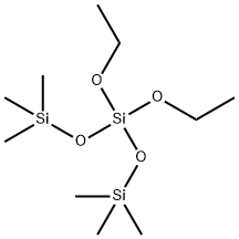 bis(trimethylsilyl) diethyl silicate  结构式