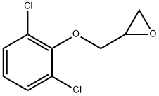 2-(2,6-二氯苯氧基甲基)环氧乙烷 结构式