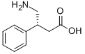 (R)-4-氨基-3-苯基丁酸 结构式