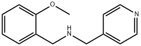 (2-METHOXYBENZYL)(PYRIDIN-4-YLMETHYL)AMINE 结构式
