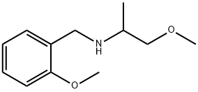 (2-methoxybenzyl)(2-methoxy-1-methylethyl)amine(SALTDATA: FREE) 结构式