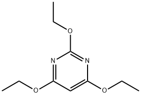 2,4,6-triethoxy-pyrimidine 结构式
