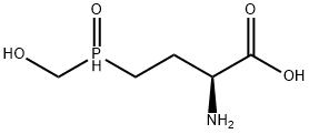 L-草铵膦 结构式