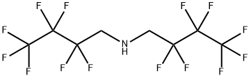 BIS(1H,1H-HEPTAFLUOROBUTYL)AMINE 结构式