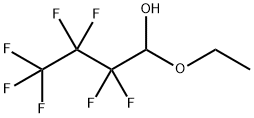 1-ETHOXY-2,2,3,3,4,4,4-HEPTAFLUOROBUTAN-1-OL 结构式