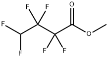 METHYL 2,2,3,3,4,4-HEXAFLUOROBUTANOATE 结构式