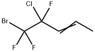 5-溴-4-氯-4,5,5-三氟-2-戊烯 结构式