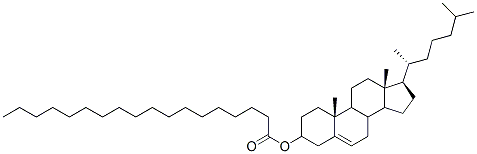 胆甾醇硬脂酸酯 结构式
