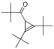 1,2-Di-tert-butyl-3-pivaloyl-1-cyclopropene 结构式