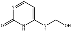 2(1H)-Pyrimidinone, 4-(hydroxymethylamino)- (9CI) 结构式