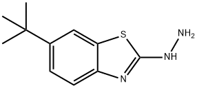 2(3H)-Benzothiazolone,6-(1,1-dimethylethyl)-,hydrazone(9CI) 结构式