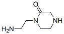 Piperazinone, 1-(2-aminoethyl)- (9CI) 结构式