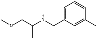 1-甲氧基-N-(3-甲基苄基)丙-2-胺 结构式