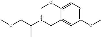 N-(2,5-二甲氧基苄基)-1-甲氧基丙-2-胺 结构式