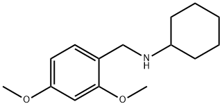 N-(2,4-二甲氧基苄基)环己胺 结构式