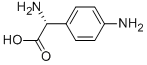 D-4-氨基苯甘氨酸 结构式