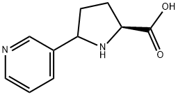 去甲烟碱-2-羧酸 结构式