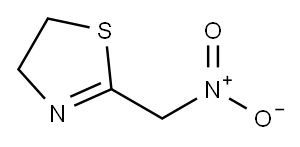 2-(硝基亚甲基)噻唑烷 结构式