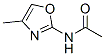 2-Acetylamino-4-methyloxazole 结构式