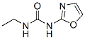 N-Ethyl-N'-(oxazol-2-yl)urea 结构式