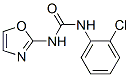 1-(o-Chlorophenyl)-3-(2-oxazolyl)urea 结构式