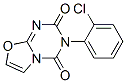 3-(2-Chlorophenyl)-2H-oxazolo[3,2-a]-1,3,5-triazine-2,4(3H)-dione 结构式