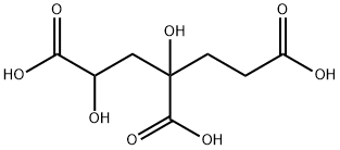 1,3-Dihydroxy-1,3,5-pentanetricarboxylic acid 结构式