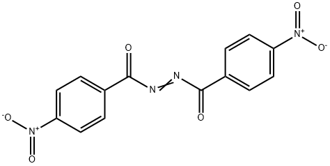 双(4-硝基苯甲酰基)二氮烯 结构式