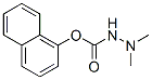 3,3-Dimethylcarbazic acid 1-naphtyl ester 结构式