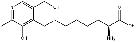 epsilon-pyridoxyllysine 结构式