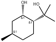 反式-1,3,反式-1,4-对薄荷烷-3,8-二醇 结构式
