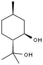 反式-对薄荷烷-3,8-二醇 结构式