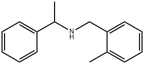 N-(2-methylbenzyl)-N-(1-phenylethyl)amine 结构式