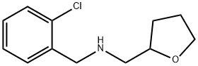 (2-CHLORO-BENZYL)-(TETRAHYDRO-FURAN-2-YLMETHYL)-AMINE 结构式