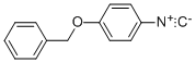 4-BENZYLOXYPHENYLISOCYANIDE 结构式