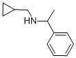 (cyclopropylmethyl)(1-phenylethyl)amine 结构式