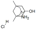 1-羟基-3-氨基-5,7-二甲基金刚烷盐酸盐 结构式