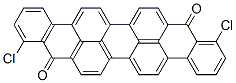 1,10-Dichlorobenzo[rst]phenanthro[10,1,2-cde]pentaphene-9,18-dione 结构式