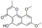 2-Methyl-5-hydroxy-8,10-dimethoxy-4H-naphtho[1,2-b]pyran-4-one 结构式