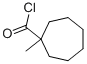 Cycloheptanecarbonyl chloride, 1-methyl- (9CI) 结构式