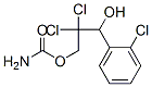 1-(o-Chlorophenyl)-2,2-dichloro-1,3-propanediol 3-carbamate 结构式