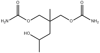 CarbaMic Acid 2-(2-Hydroxypropyl)-2-MethyltriMethylene Ester 结构式