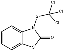 N-Trichloromethylthiobenzothiazolone 结构式