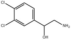 A-羟基-3,4-二氯苯乙胺 结构式