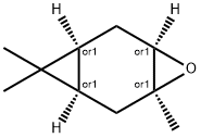 (1alpha,3alpha,5alpha,7alpha)-3,8,8-trimethyl-4-oxatricyclo[5.1.0.03,5]octane 结构式