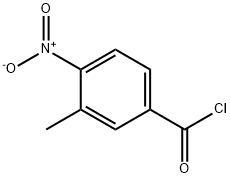 3-甲基-4-硝基苯甲酰氯 结构式