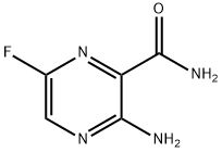 Pyrazinecarboxamide, 3-amino-6-fluoro- (9CI) 结构式